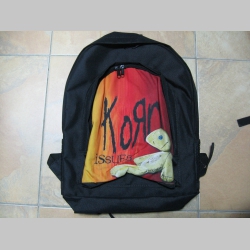 Korn ruksak čierny, 100% polyester. Rozmery: Výška 42 cm, šírka 34 cm, hĺbka až 22 cm pri plnom obsahu